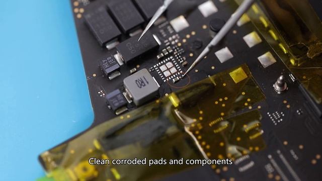 MacBook Pro M1 liquid damaged cause no backlight（A2338 13inch) смотреть онлайн