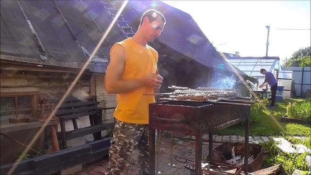 БУРГЕР ПО РУССКИ !!! На углях ВКУСНЕЕ !!! ВСЕ НА ДАЧУ !!!