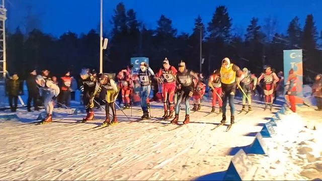 Вечерняя лыжная гонка 1 этап SKI 9ka TOUR смотреть онлайн