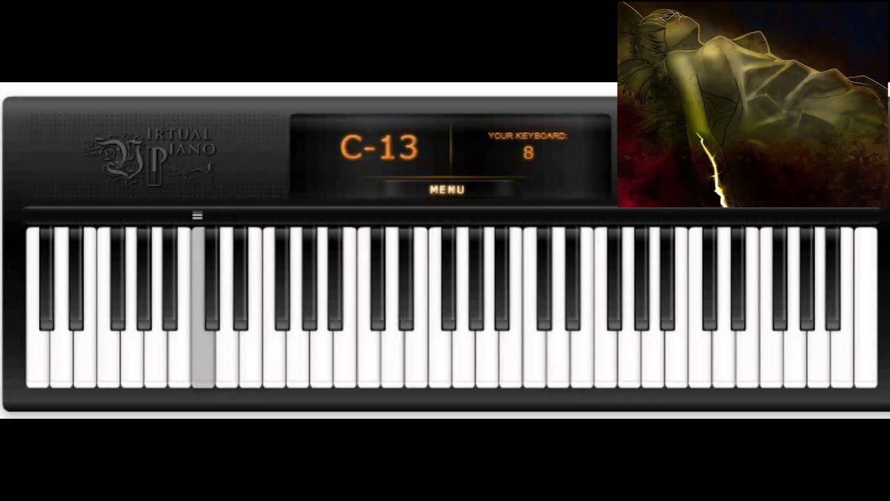 Everlasting summer - I don"t Blame you (Virtual Piano)