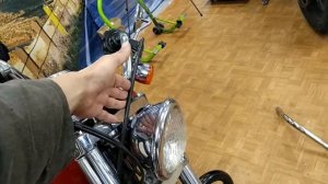 Замена руля на мотоцикле