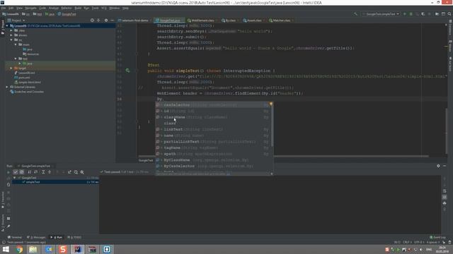 Selenium Search Elements On page смотреть онлайн