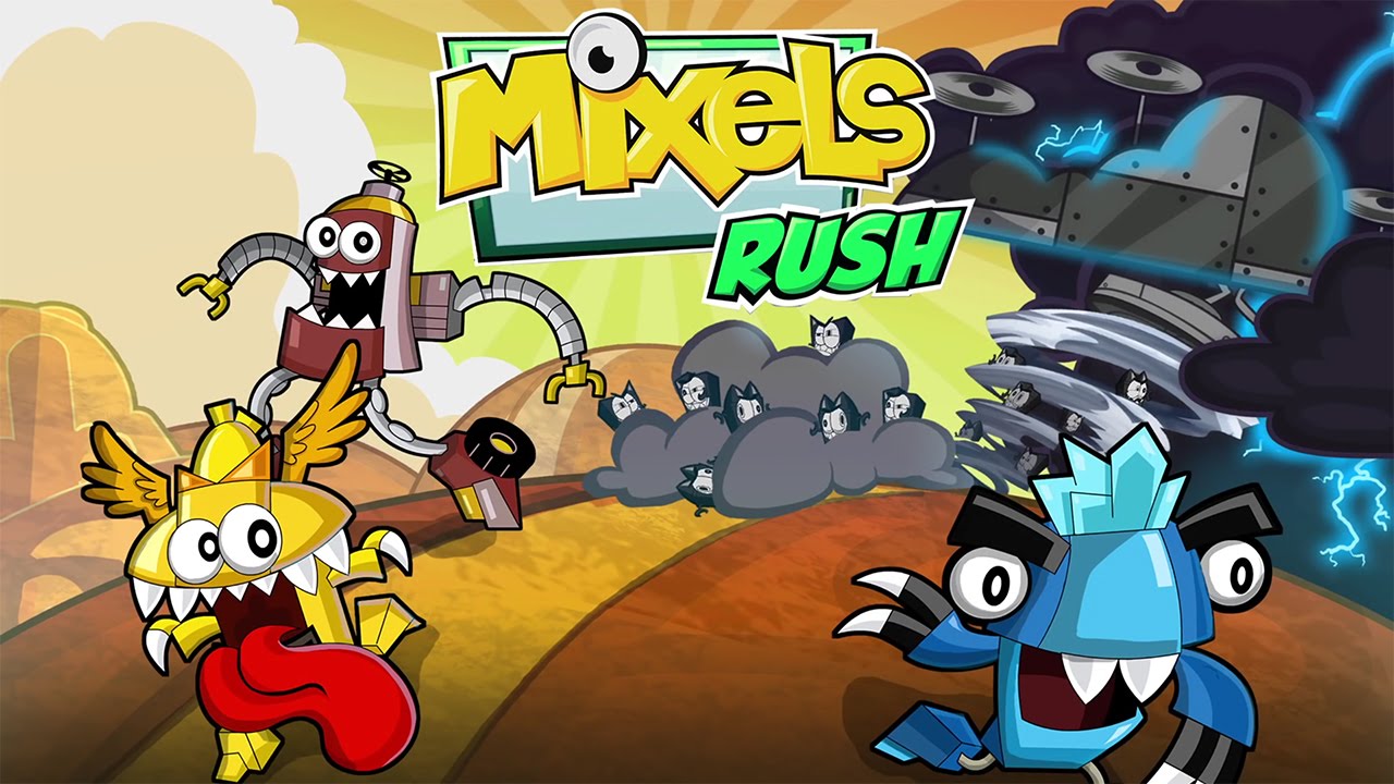 Mixels Rush геймплей игры для Android🔘🔵🔴 🅰🅽🅳🆁🅾🅸🅳🅿🅻🆄🆂👹 #Mixels Rush