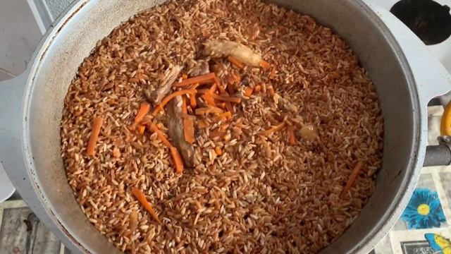 Готовим плов из красного риса девзира смотреть онлайн