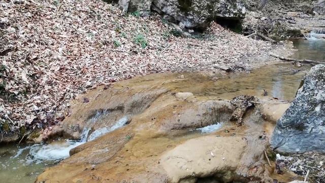 ВОДОПАД КОЗЫРЁК АПРЕЛЬ 2023г/ЗАБРОШЕННЫЙ ПОСЕЛОК В ГОРАХ! 4К. смотреть онлайн