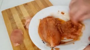 куриная грудка на сковороде/tavada soslu,tavuk göğsü tarifi