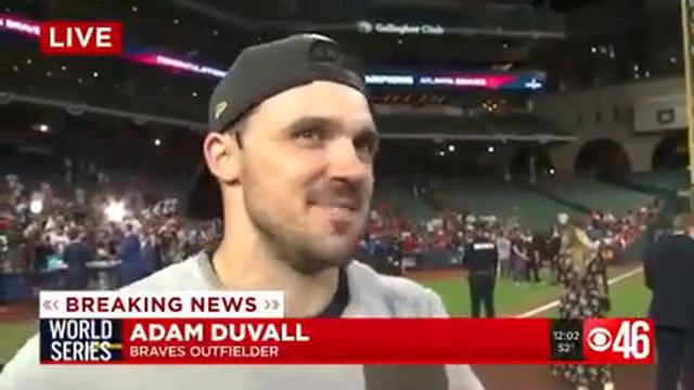 CBS46 11PM Newscast: Braves Win World Series - 11 02 2021 смотреть онлайн