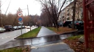 Москва 1190 улица Полосухина осень день