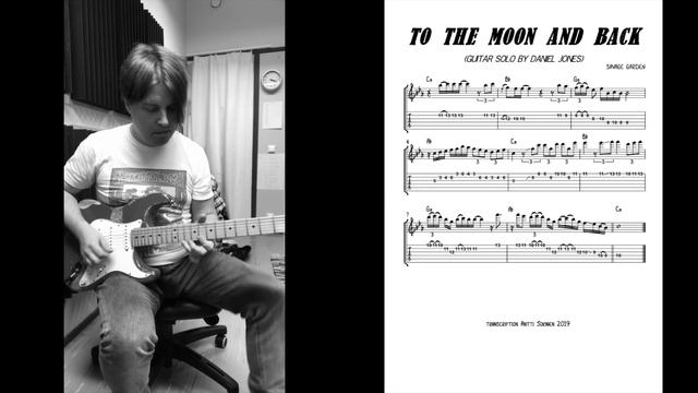 To The Moon And Back Guitar Solo By Savage Garden #guitarsolo #Savagegarden #guitartabs