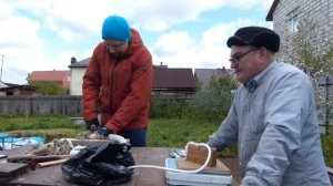 Евгений Литвин, сталь М398, нож №1Эксперимент