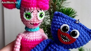 Амигуруми: схема Мама Хагги Вагги. Игрушки вязаные крючком.