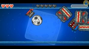 Red Ball 4 REVERSE - Foot Ball, Ninja Box, Boss 2 Vs THREE Boss 3 in All Maps | Red Ball 4 Gameplay