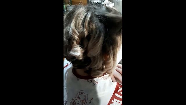 Урок:Локоны Прикорневой+объём