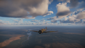 War Thunder - геймплей на Ba.65 (K.14) L (Реалистичные бои)