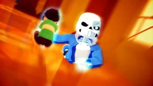 Sans vs Chara (Unity by TheFatRat but its a Megalovania mix by LiterallyNoOne) MMD