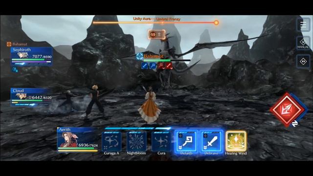 FF7EC (Ever Crisis) - EX 1 Trial of Bahamut