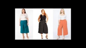 Кюлоты: 5 советов, как их носить полной девушке, чтобы не выглядеть комично