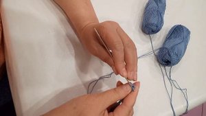 Вяжем летнюю сумочку крючком ч 7