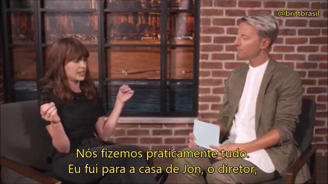 LEGENDADO: Britt Robertson fala sobre Dylan O'Brien e The First Time смотреть онлайн