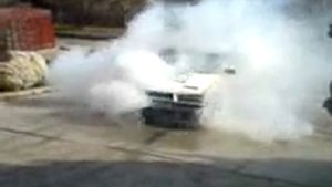Mazda 626 GT (кузов GD) двигатель FE3N burnout