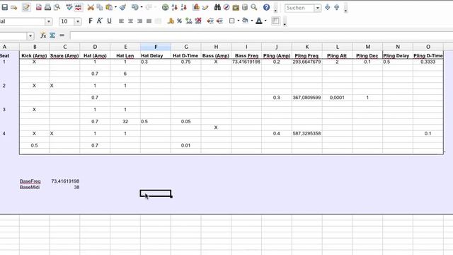 Using LibreOffice as a Tracker/Sequencer (I suck at Spreadsheets) смотреть онлайн
