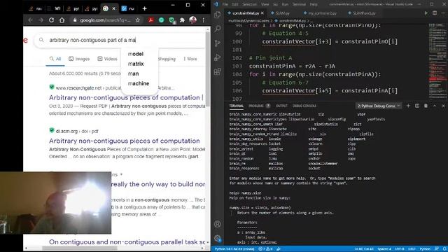 Make a multi-body dynamics calculation software from scratch! using python: Part 1 смотреть онлайн