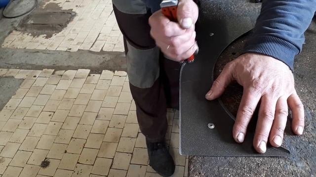 Отбортовка 5мм на криволинейных поверхностях