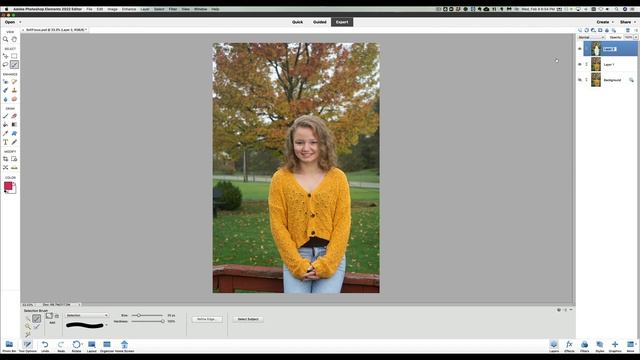 Photoshop Elements Creating Soft Focus Shallow Depth of Field смотреть онлайн