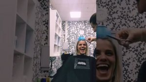 Стрижка горшок-пальма. Клиент в шоке