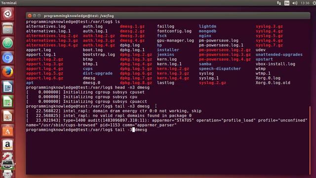 Linux Command Line Tutorial For Beginners 28 -  Head and Tail Commands