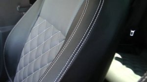 Авточехлы из экокожи для Хендай Солярис 2 поколение   Ромб  Установка