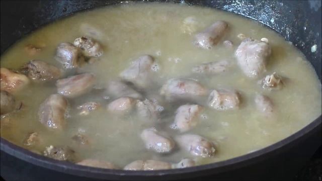 Сердечки куриные тушеные. ВКУСНОЕ МЕНЮ. РЕЦЕПТЫ