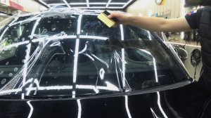 Как формовать пленку ПЭТ для защиты лобовых стекол