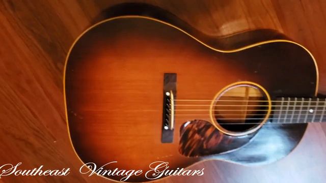 Vintage Gibson Acoustic Guitar смотреть онлайн