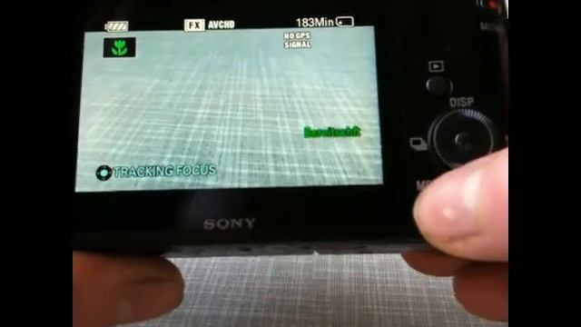 Einstellung Full HD und Zoom Sony DSC-HX7V смотреть онлайн