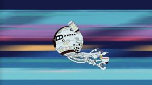 Космические цыплята в космосе серия 36   Бледно синий рок