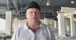 Петербург продолжает восстановление кинотеатра «Комсомолец» в Мариуполе