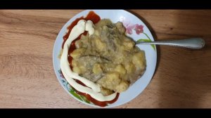 ТУШЕНАЯ ПЕЧЕНЬ С КАРТОШКОЙ