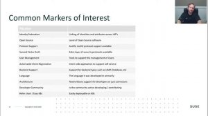 Selecting the Right Identity Provider for Kubernetes: A Comparative Survey - Cameron Seader, SUSE