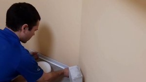 Алюминиевые плинтуса для пола! + приклеивание!