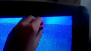 Магнит у экрана телевизора