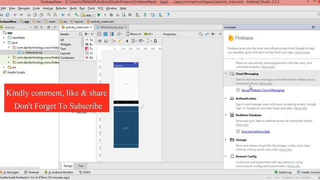 Adding Firebase to Android app смотреть онлайн