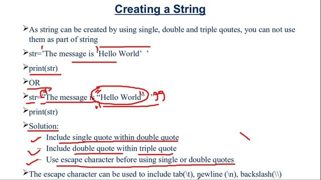 10.0 Python string data type