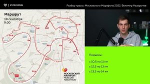 Разбор трассы Московского марафона: 10 и 42,2 км