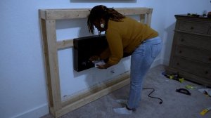 Primary Bedroom Upgrade Part 1 - Installing My DIY Venetian Plaster Fireplace