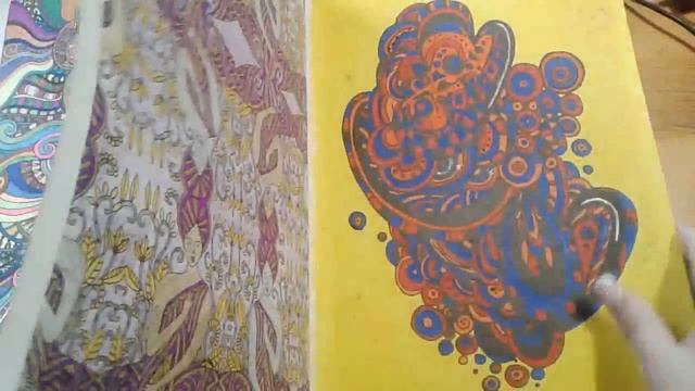 Раскраски. Хобби-влог#6. Раскрашенное за неделю смотреть онлайн