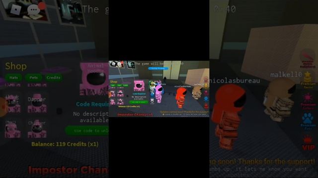 играем в Roblox режим Амонг ас бета смотреть онлайн