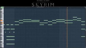 Elder Scrolls V - Skyrim: Dragonborn Theme - Piano Cover