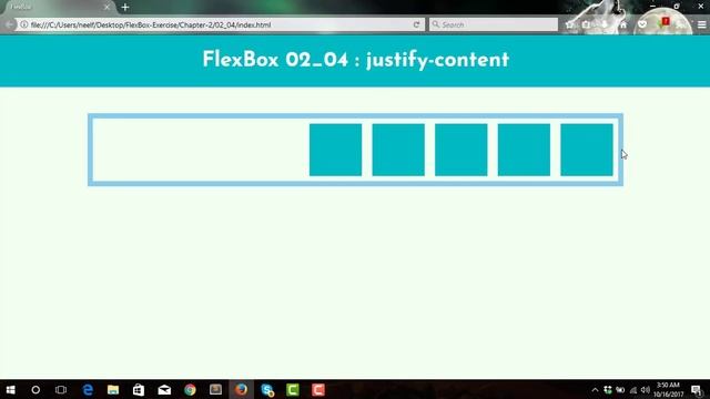 2.3 - justify-content | FlexBox Bangla Tutorial