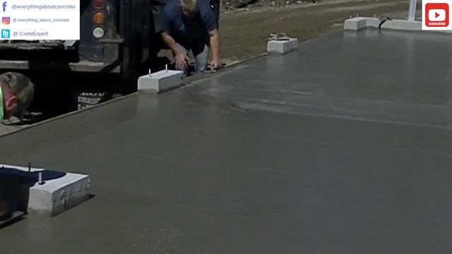 FINISHING CONCRETE | HOW TO SLOPE THE GARAGE DOOR OPENINGS